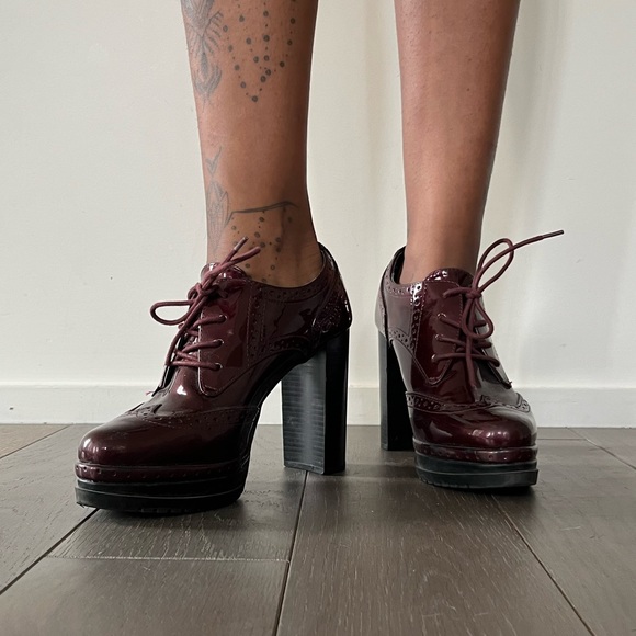 Primadonna burgundy booties - Picture 7 of 8